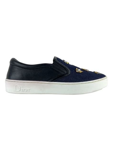 tenis cristian dior|Christian Dior slip on sneakers.